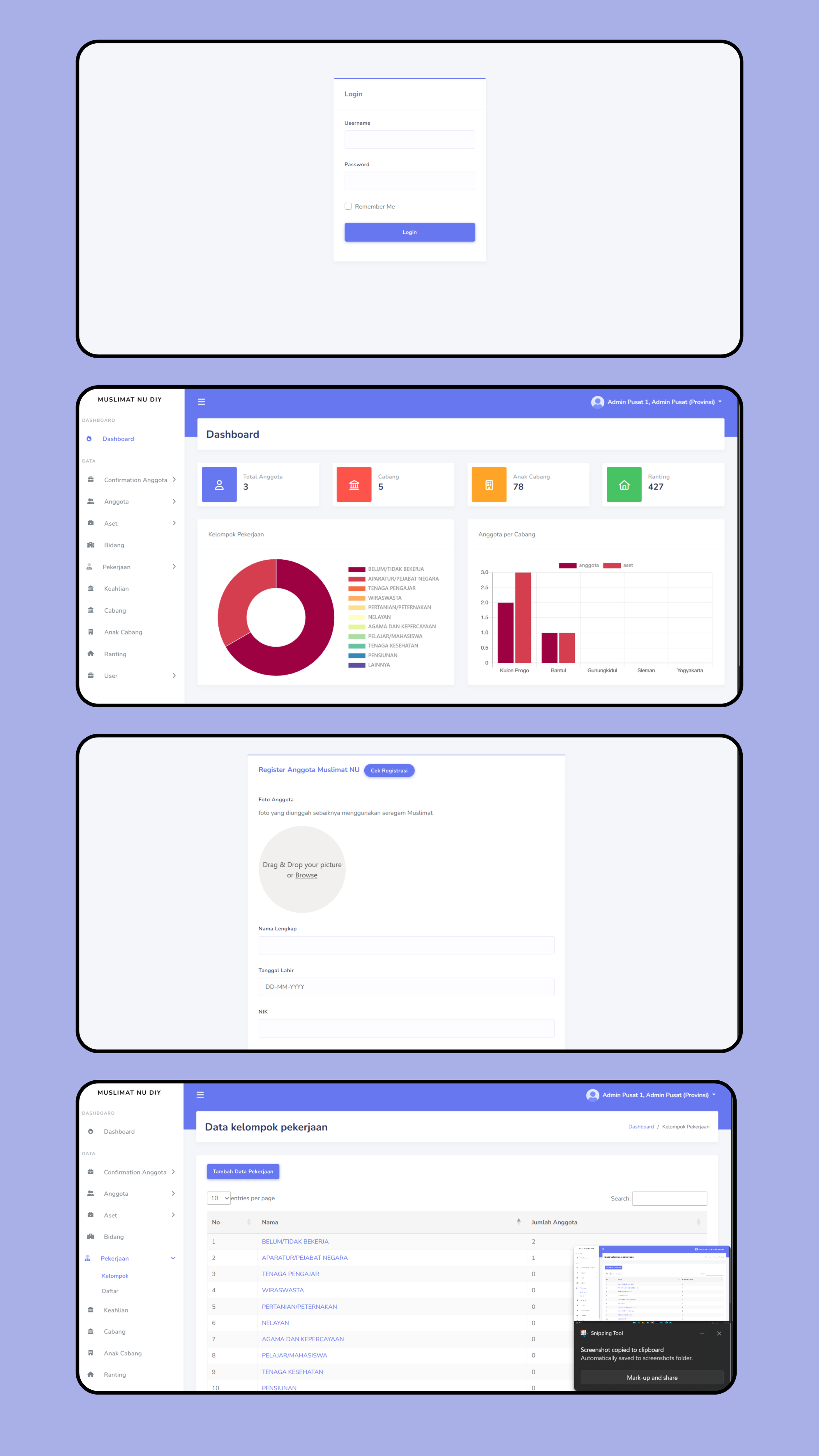 Admin Muslimat NU DIY - Portrait View